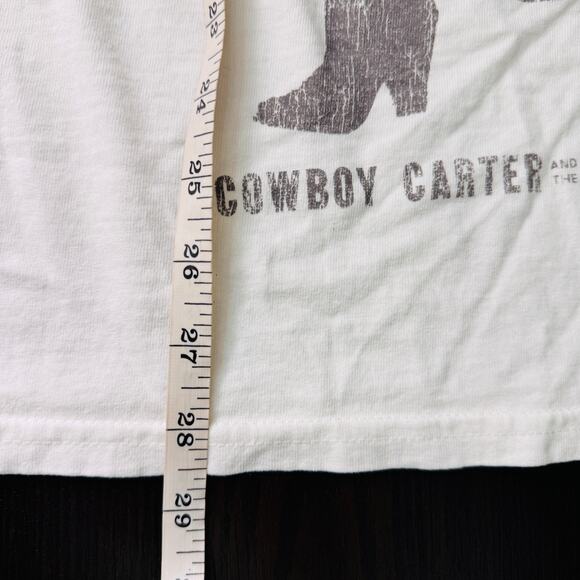 Beyonce Cowboy Carter Tour Shirt Large Most Wanted Tee Rodeo Chitlin Merch - Picture 13 of 15